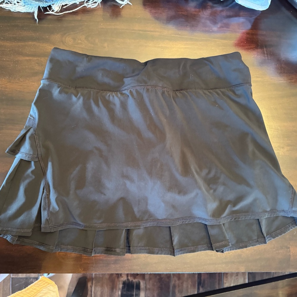 lululemon athletica Black Mini Skirt